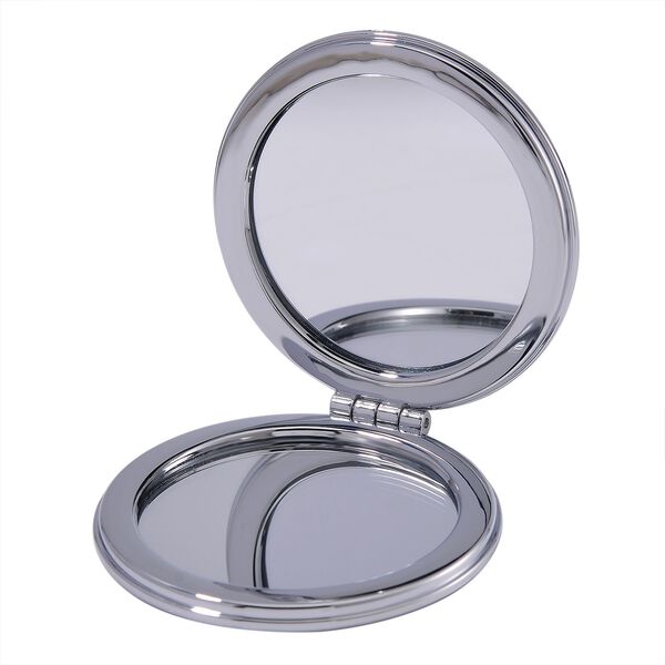 2er Set - Mehrfarbiger Kristall, Elefant-Set: Schl&uuml;sselanh&auml;nger und Spiegel, emailliert, goldfarben image number 5