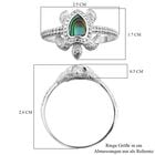 Royal Bali - Abalone Muschel Ring, 925 Silber (Größe 18.00) image number 5