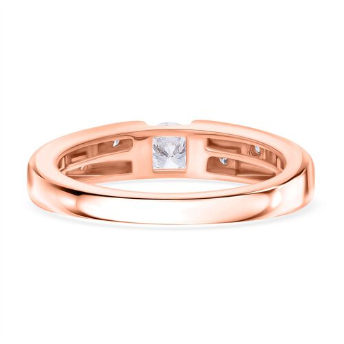 LUXURIANT SGL zertifizierter SI-GH Labor Diamant zweifarbiger Ring - 0,50 ct. image number 5