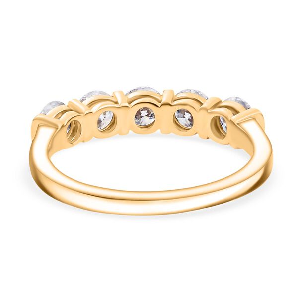 D'Joy Moissanit Schmuckset, 925 Silber vergoldet - 2,26 ct. image number 6