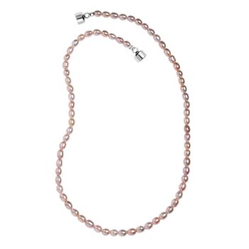 D'Joy AAA lavendel S&uuml;&szlig;wasserperle 45cm Halskette