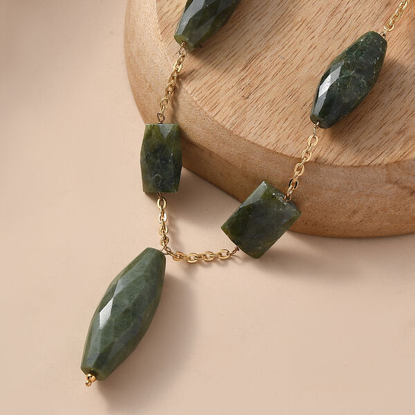 EverTrue Vesuvianit 50cm Halskette - 270 ct. image number 1