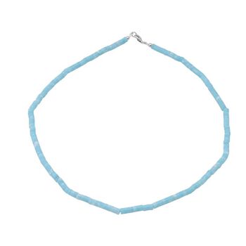 Blaue Howlith Halskette, 45cm - 61 ct.