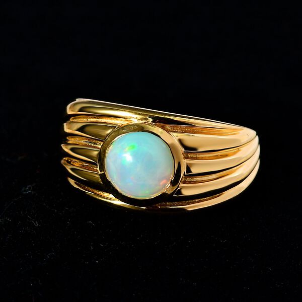 AA natürlicher, äthiopischer Welo Opal-Ring - 0,97 ct. image number 3