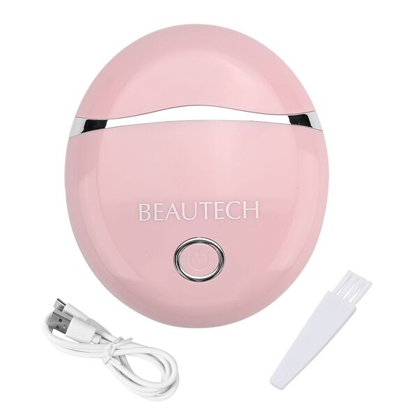 Beautech - 3 in 1 Shaver mit Edelstahl Klinge, Aufladbar, 500 mah, Rosa image number 0