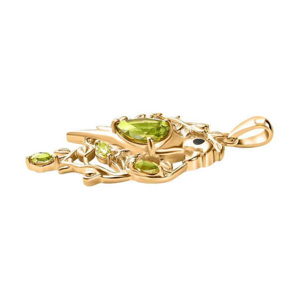 Peridot Anhänger - 1,27 ct. image number 3