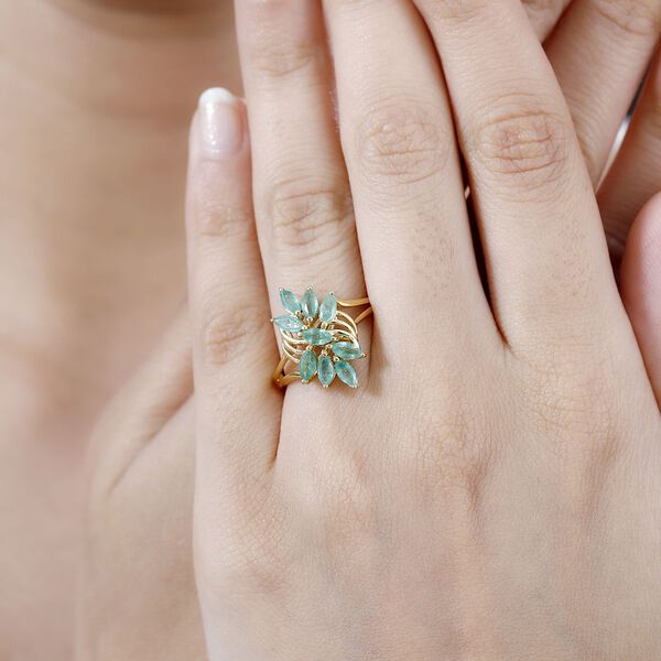 Kagem sambischer Smaragd-Ring - 1,26 ct. image number 3