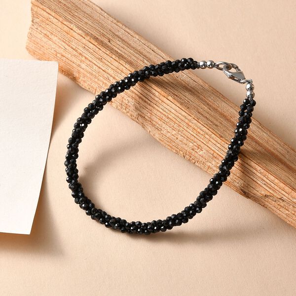 D'Joy schwarzes Spinell 19cm Armband - 35 ct. image number 2