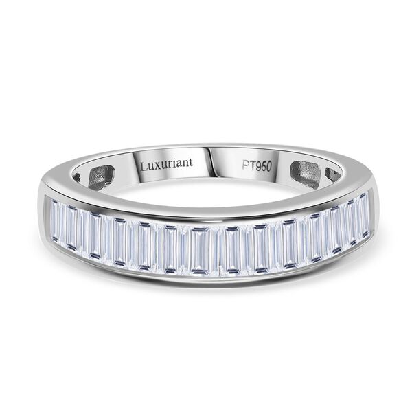 LUXURIANT DIAMOND - Lab Grown Diamant VS-EF SGL zertifiziert Ring 950 Platin (Gr&ouml;&szlig;e 18.00) ca. 2.00 ct