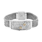 Royal Bali - 925 Silber , 750 Gelbgold Armband ca. 19 cm ca. 48,55g