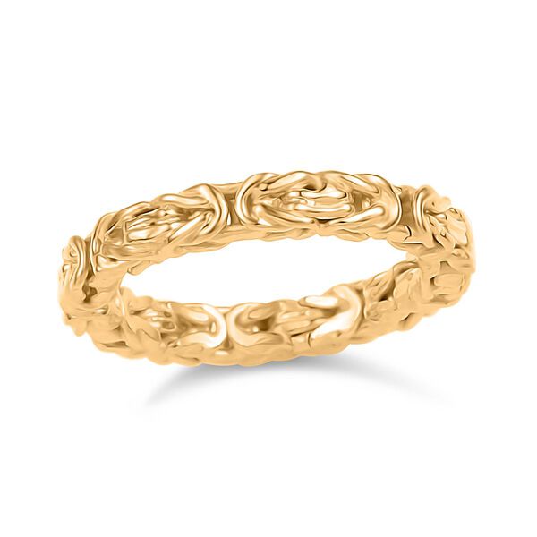 Ring, 925 Silber 750 Gelbgold Vermeil image number 3