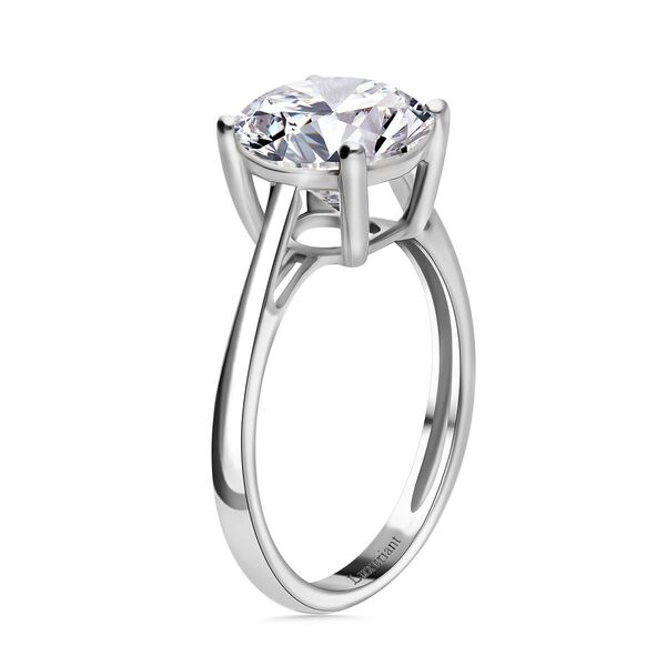 LUXURIANT IGI zertifizierter VS-EF Labor Diamant Ring in 950 Platin - 3 ct. image number 2