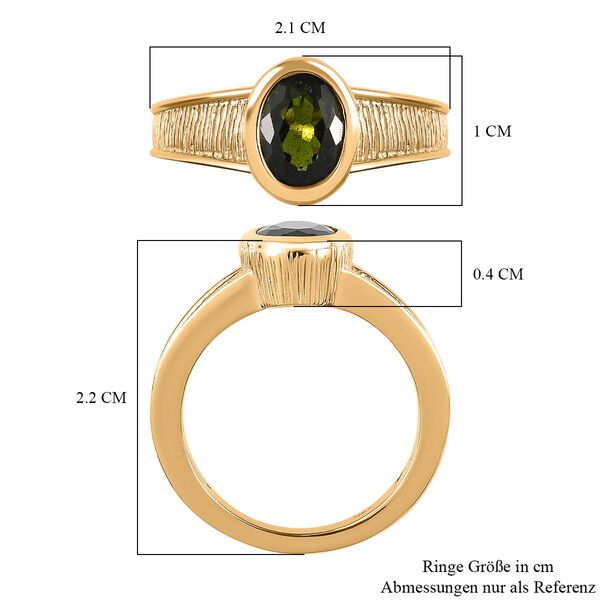 Nat&uuml;rlicher Chromdiopsid-Ring - 1,05 ct. image number 7