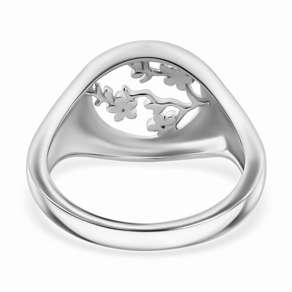 Siegelring, 925 Silber rhodiniert image number 6