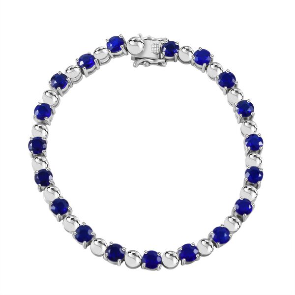 Tansanisches blaues Spinell-Armband image number 6