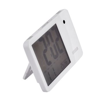 Multifunktionale Wetterstation, wei&szlig;