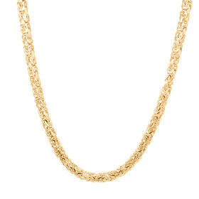 Italienische Königskette, 925 Silber vergoldet ca. 50 cm