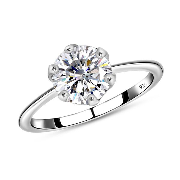 Moissanit Ring - 0,75 ct. image number 4