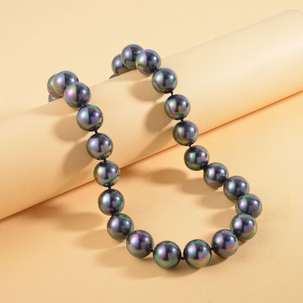 Tahiti Muschelkernperle 50cm Halskette image number 2