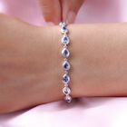 Tansanit-Armband in Silber, 1,31 ct. image number 2