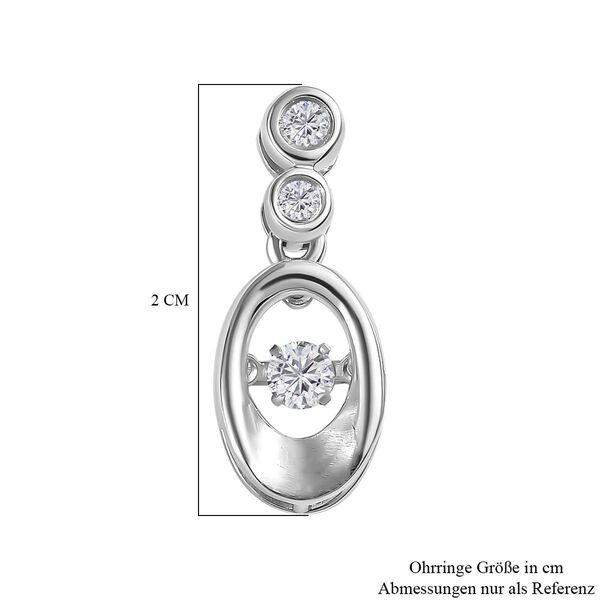 Moissanit Ohrringe - 0,38 ct. image number 6