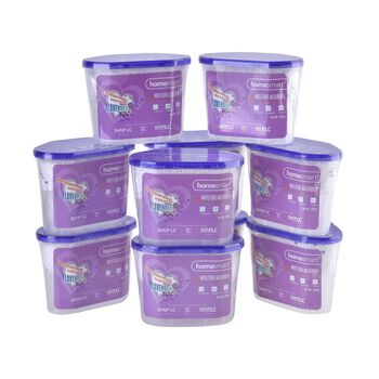 Homesmart - Luftentfeuchter Feuchtigkeits-Stopper, Lavendelduft, 10er Set