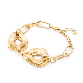 Gelb Armband ca. 20 cm + 4 cm Extender, ca. 25,00g