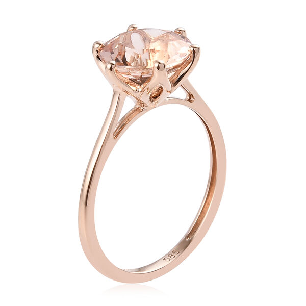 AAA Marropino Morganit-Ring, 585 ros&eacute;gold  ca. 2,30 ct image number 5