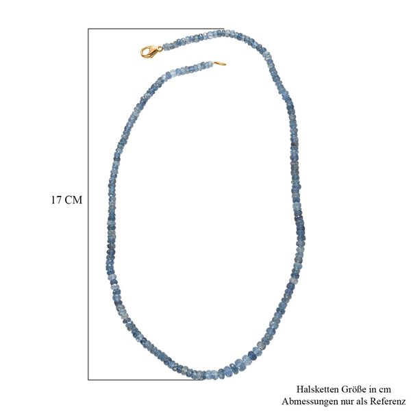 Santamaria Aquamarin 45cm Halskette in 750 Gold - 65 ct. image number 5