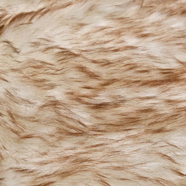 Kunstfell Teppich, Weiss meliert image number 3