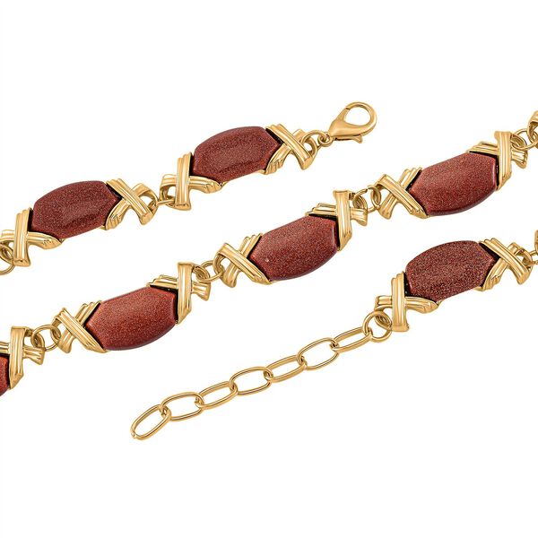 Sonnenstein 45+5cm Halskette - 250 ct. image number 4