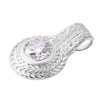 Royal Bali - D Joy Moissanit Anh&auml;nger 925 Silber ca. 3.51 ct