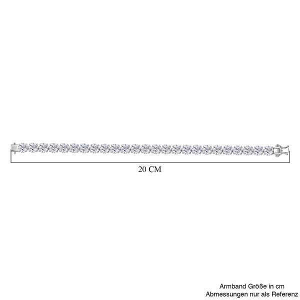 D’Joy Moissanit Armband, 19 cm - 29,53 ct. image number 4
