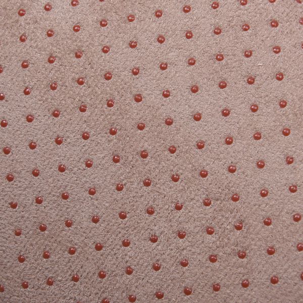 1 Paar superweiche und rutschfeste Kunstfell Hausschuhe, Größe L, 28,5 cm, Rot und Weiß image number 4