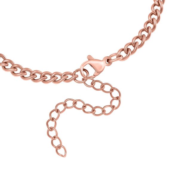 3er Set - Sehr Schick und Trendy Armbänder, Chirurgen-Edelstahl, Rosèfarben image number 8