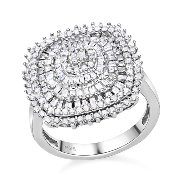 Cluster Diamant Ring - 1 ct.