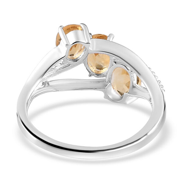 Citrin Ring, 925 Silber (Gr&ouml;&szlig;e 21.00) ca. 1,32 ct image number 6