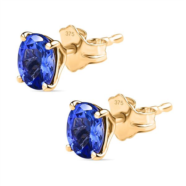 AAA Tansanit Ohrringe - 0,72 ct. image number 4