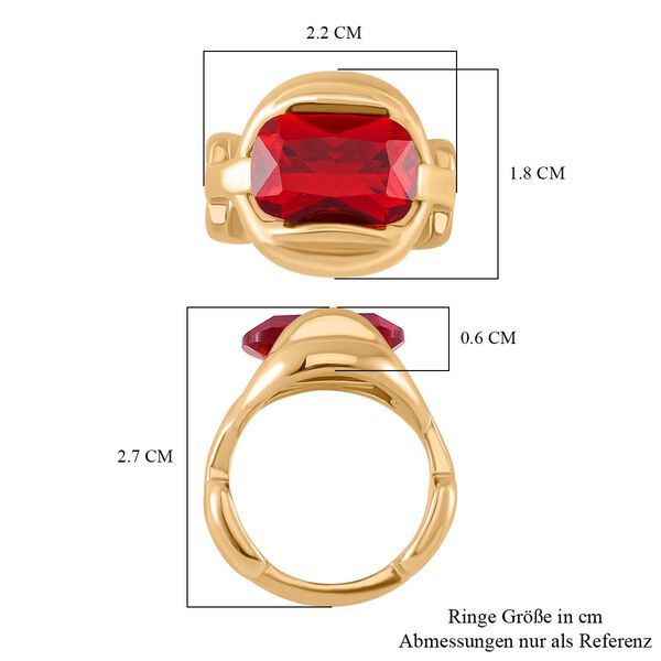 Roter Kristall-Ring image number 5