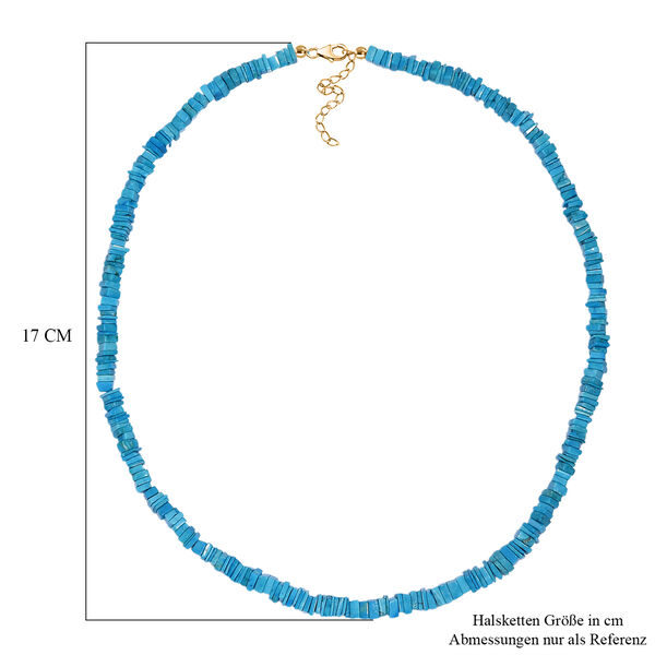 Türkis Halskette, 45 cm - 100 ct. image number 6
