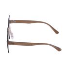 Sonnenbrille mit UV400-Schutz, dunkelbraun, Gläsergröße, H61mm, Stegbreite 18mm, Bügellänge 145mm image number 2