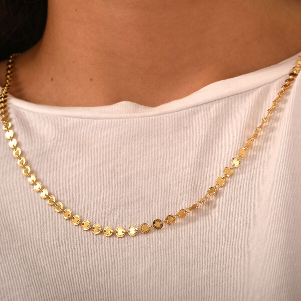 925 Silber vergoldet Kette ca. 45 cm ca. 5,80g image number 2