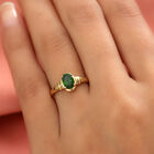 Natürlicher Chromdiopsid-Ring - 0,87 ct. image number 2