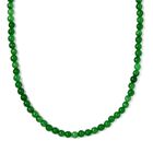 Grüne Jade-Halskette, 50 cm - 110 ct. image number 3