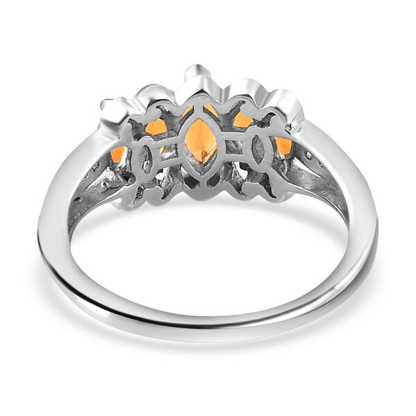 Salamanca Feueropal und Zirkon-Ring - 0,66 ct. image number 6