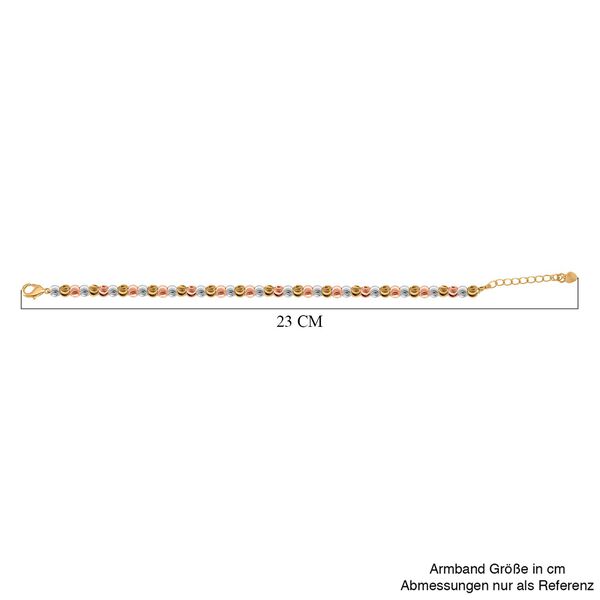 Dreifarbiger Armband , 19+5cm image number 3