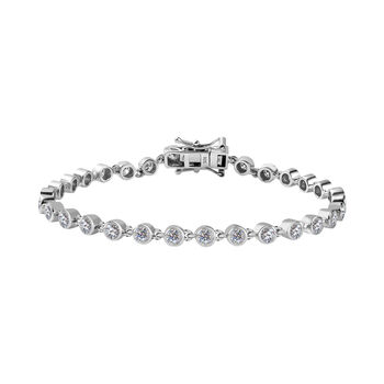 Moissanit Armband, 20 cm - 3,29 ct.