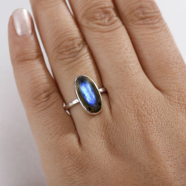 AAA Labradorit Ring - 5,52 ct. image number 3