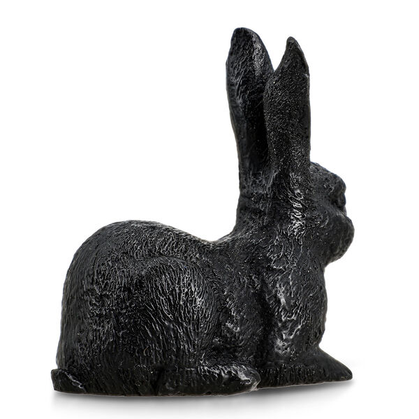 Kaninchen Schungit Figur, 10x7,8cm image number 4