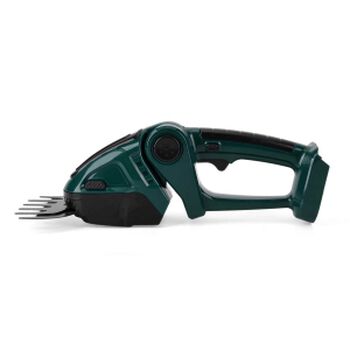 Akku Gras und Strauchschere, 2 in 1 Gartenschneider, 6000 mAh, 390 W, Gr&uuml;n
